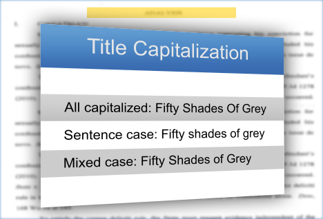 Title Capitalization